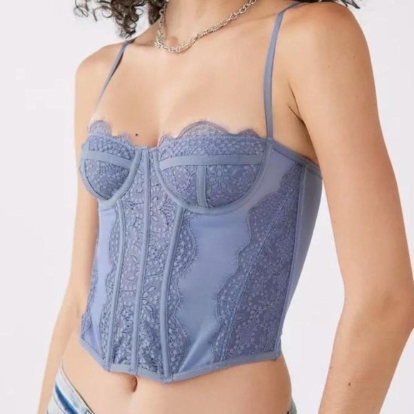 Urban Outfitters Blue Corset Top - Picture 5 of 5